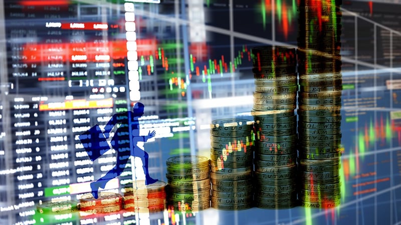 Stock Market Trading Floor
